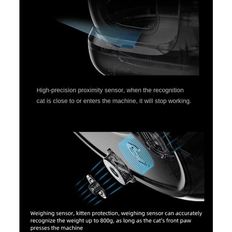 PURA MAX Automatic Cat Litter Box Smart Self-Cleaning Toilet with APP Control for Multiple Large Cats Global Version