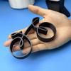 Мини-велосипед Настольное украшение 3D Минималистичная модель велосипеда Орнамент Скульптура велосипедиста Декор книжной полки Декор для дома и офиса Подарок