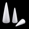 3x Cone Polystyrene Foam Styrofoam 3 Sizes for DIY Crafts Xmas Tree Decor