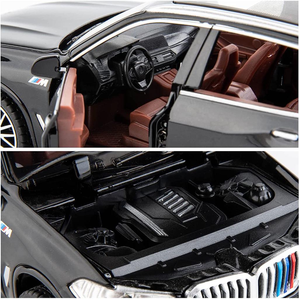 1:32 Совместимость с моделью внедорожника BMW X5, игрушечный автомобиль из цинкового сплава, игрушечный автомобиль со звуком и светом для детей, подарок для мальчиков и девочек
