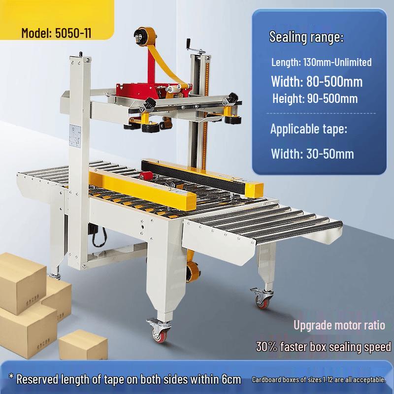 Jiashuer Automatic Carton Sealing & Packing Machine CN plug (adapter included)
