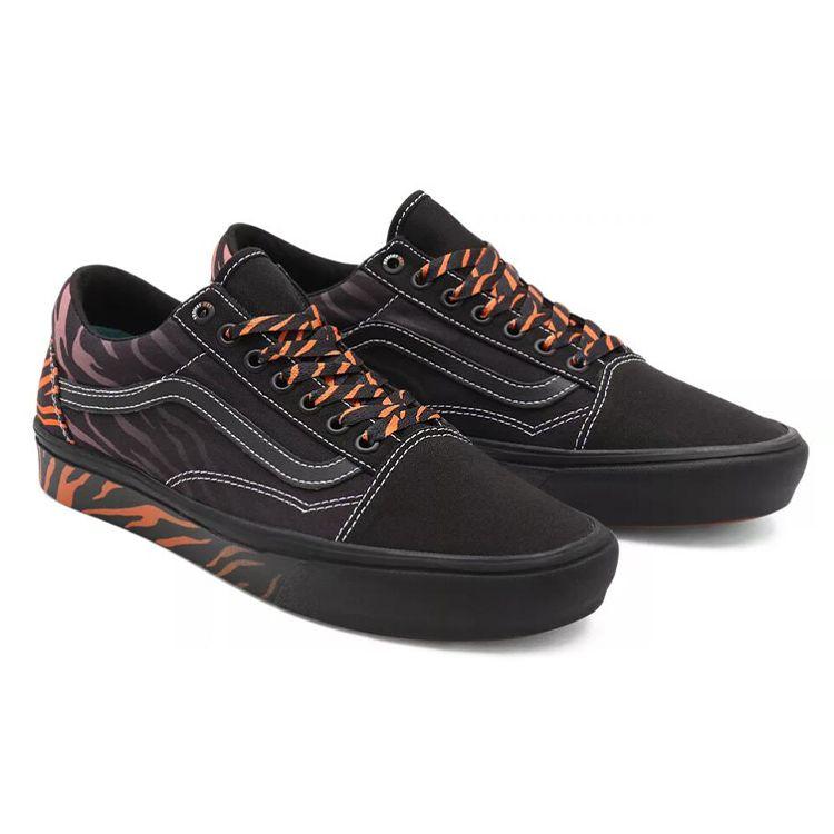 Vans ComfyCush Old Skool Discovery Inc Project Cat Unisex Black Project Cat Fade VN0A5DYC9KH
