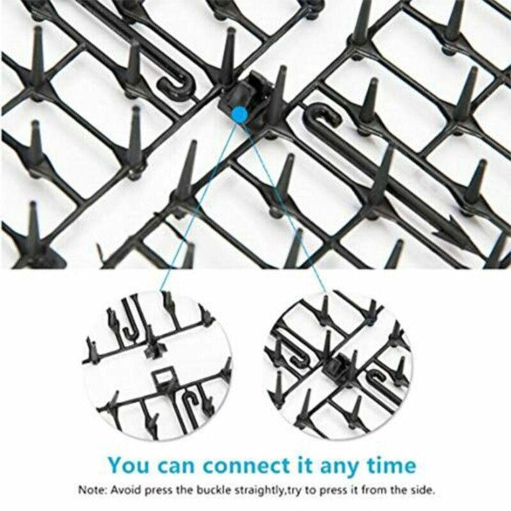 Портативная шипованная полоса для защиты от кошек, садовые принадлежности, коврик отваживатель для домашних животных, отпугивающий коврик, отпугиватель животных