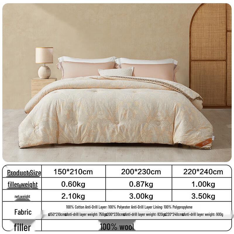 BEYOND 100% Australian Wool Antibacterial Quilt