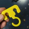Tent Rope Hook, Multifunction Outdoor Camping Hook, Secure Fit Durable Hiking Accessories, for Tent Ropes Clotheslines Canopy