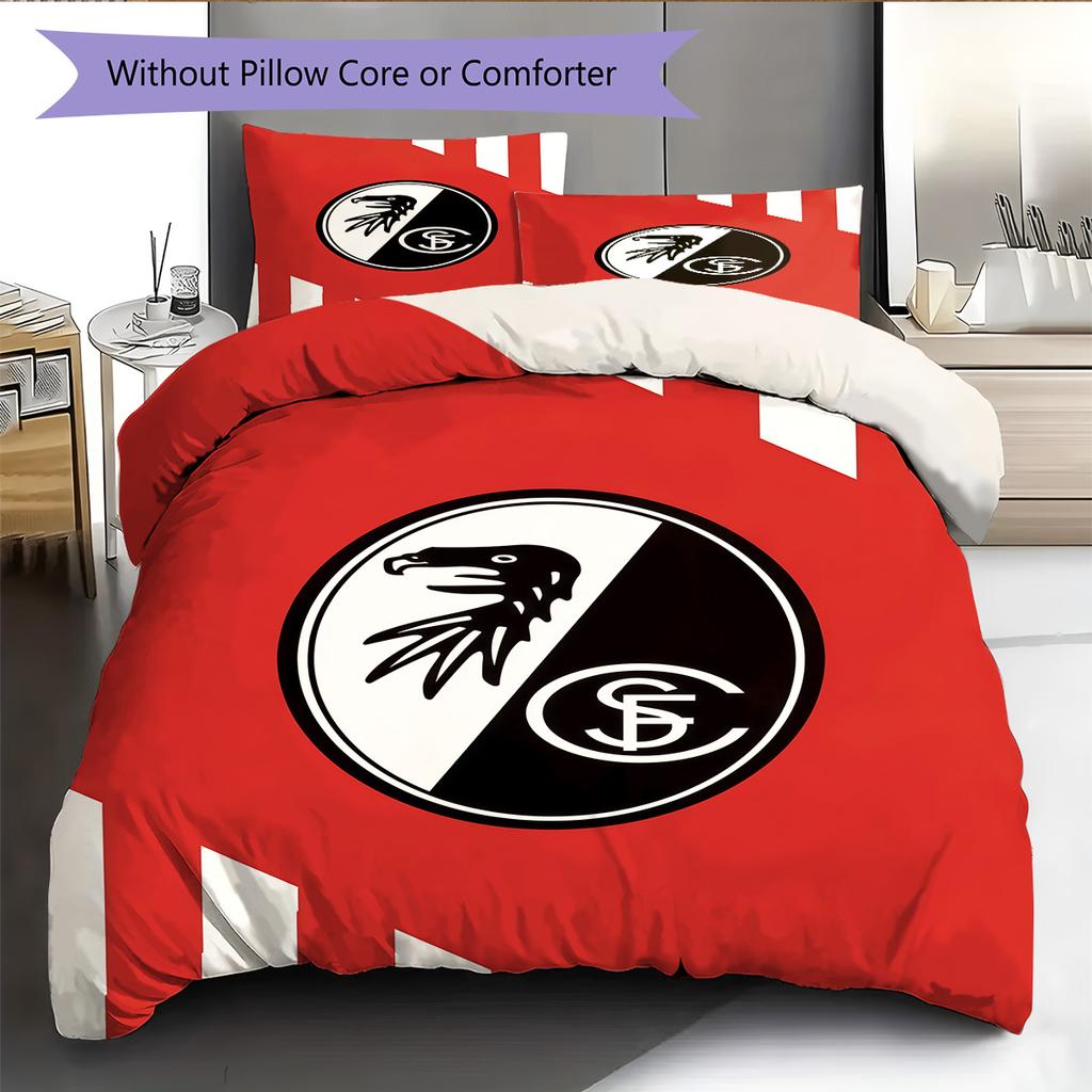 Freiburg e RugPattern Bedding Quilt Set Quilt Cover Pillowcase Home Decoration Birthday Gift (1 * duvet cover + 2 * pillowcase, without core)