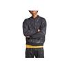 Adidas Embossed Reversible Long Sleeve Loose Jacket Men Jackets Black IJ6424