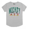 Женская/женская футболка для бега с Микки Маусом