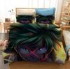 3D Печатный Комплект Постельного Белья My Hero Academia Спальня Мягкое Современное Покрывало Удобное Детское Пододеяльник Чехол на Одеяло и Наволочка