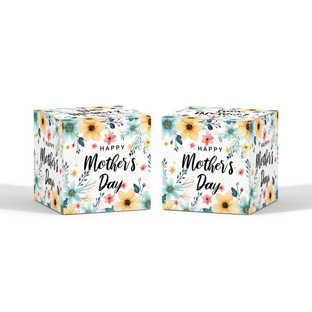 12pcs Cartoon Snack Candy Boxes Colorful Gift Packaging Boxes Funny Cookie Box  Thank You Mom Gift