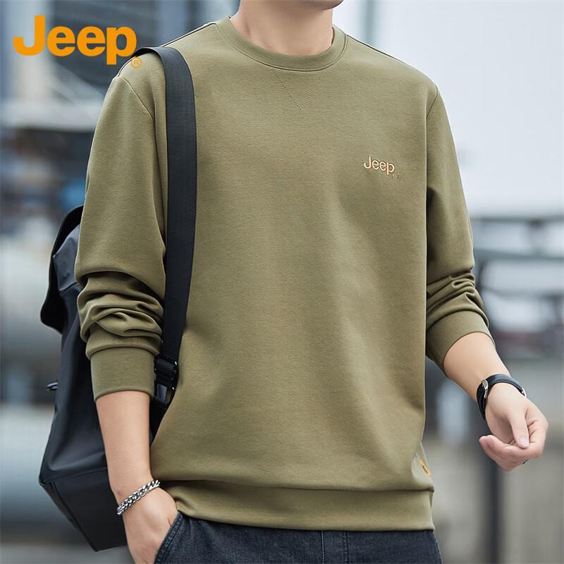 Jeep Men's Casual Long Sleeve Sweatshirt