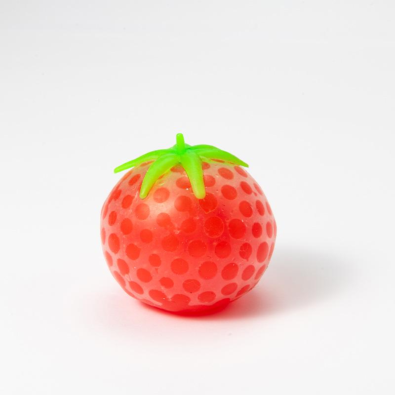 Овощной мячик-антистресс с водяными бусинами для детей