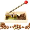 Manual Nutcracker Nut Tong Macadamia Nut Cracker Adjustable Pecan Opener Tool For Walnuts Chestnuts Pecans Hazelnuts Almonds