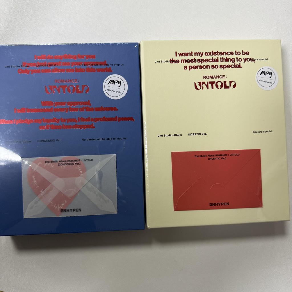 Альбом ENHYPEN - [РОМАНС : UNTOLD] Альбом, набор из 2 версий