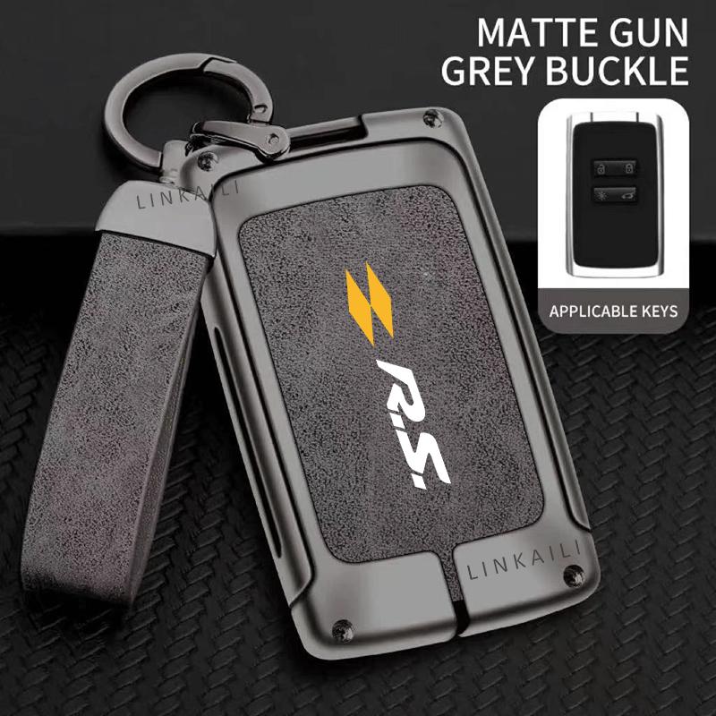Чехол-оболочка для корпуса автомобильного ключа из цинкового сплава для Renault Captur Megane Talisman Espace Clio Zoe Koleos Scenic 4 Arkana Dacia Sandero Карта