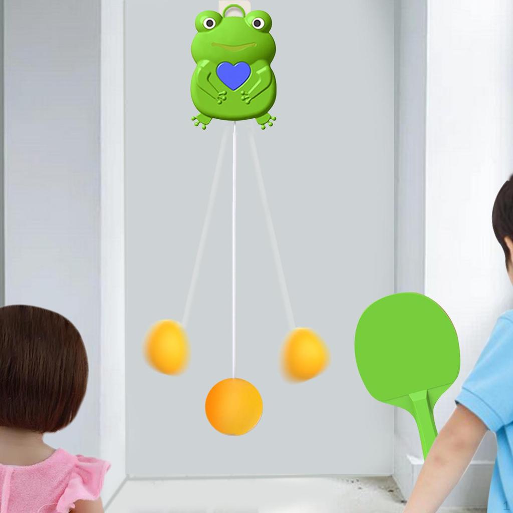 Подвесной тренажер для настольного тенниса, интерактивные игрушки, оборудование для одиночных тренировок, ракетка и мяч