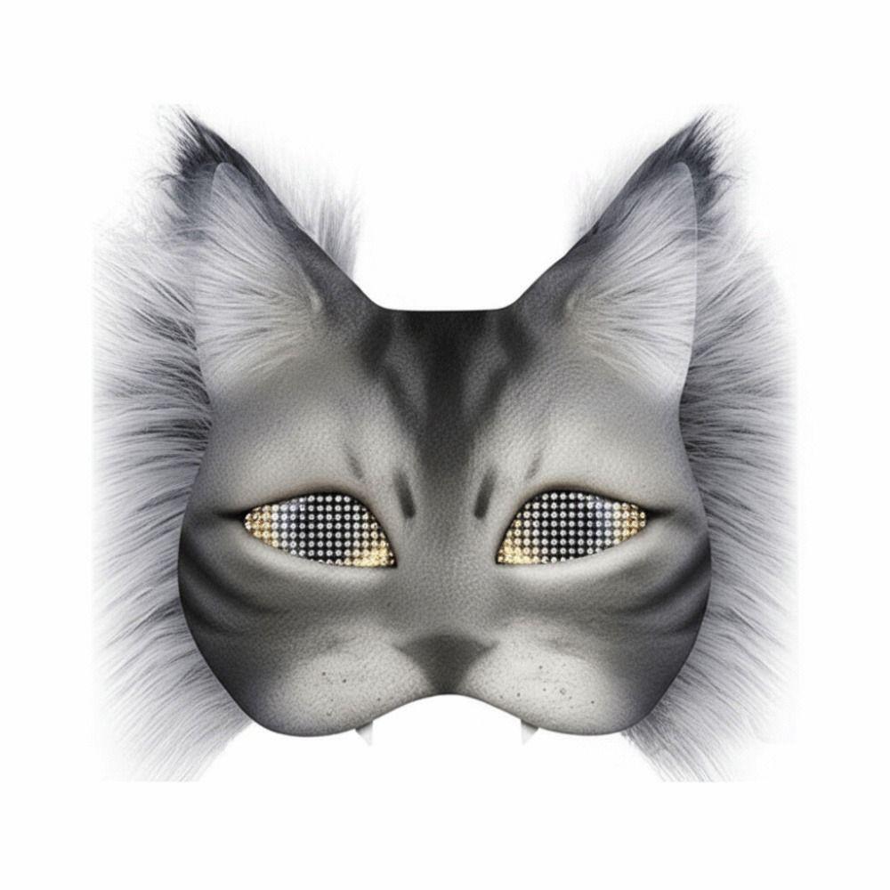 White Mask Kit Blank Mask Animal Mask Craft Kit Therian Mask Cosplay
