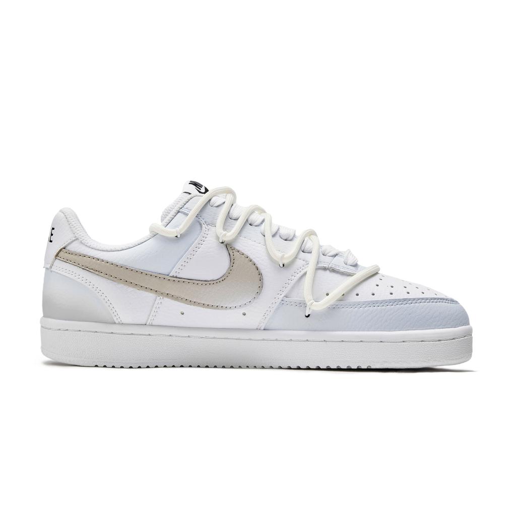 Nike Court Vision Скользкие Устойчивые к истиранию Низкие Кеды для скейтборда Мужские Синий Белый DH2987-101(Команда623-)