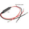 2/4pcs Motorcycle LED Turn Signal Decoder, Signal Light Anti Flash Elimination Fault Resistor Decoder 10W10 Ohms 2025 New