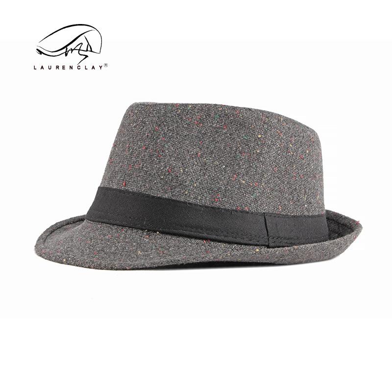 Hat Men's Autumn and Winter Thickened Fashion Top Hat Female Universal British Retro Simple Casual Versatile Jazz Hat Men