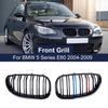 Решетка радиатора Глянцевая черная M-стиля Для BMW 5 серии E60 E61 M5 2004 -2009 530i 520i 525i 540i 550