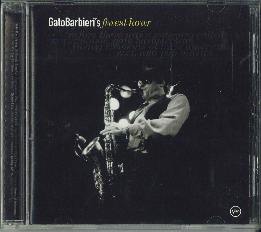 CD GATOBARBIERI'S - Finest Hour UCCV4035 UNIVERSAL MUSIC 2001 Япония Джаз Б/У