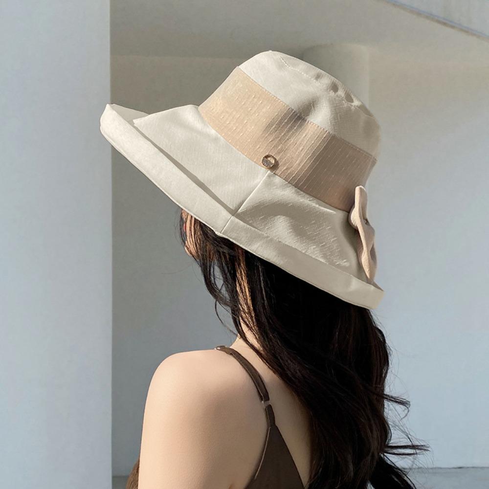 Anti-UV Beach Cap Large Brim Sun Hat Fashion Bucket Hat