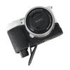 Получехол для камеры для Sony A6700 A6400 A6300 A6100 A6000 ZVE10 ZVE10II ZVE10M2 A7R5 A7CII A7C2 Крышка с открывающимся дном Искусственная кожа