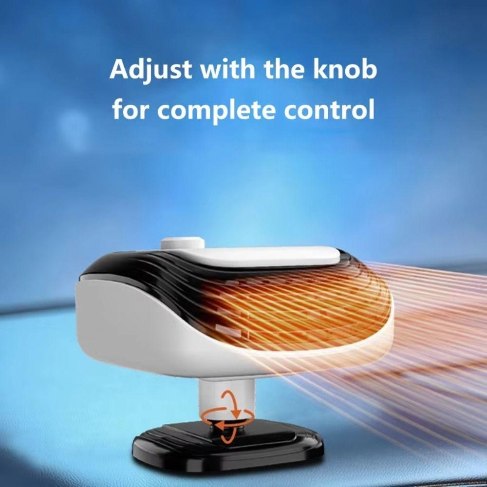 Quick Warm Up Defroster Dual Speed Windshield Heater Electric Car Heater Windshield Defogging