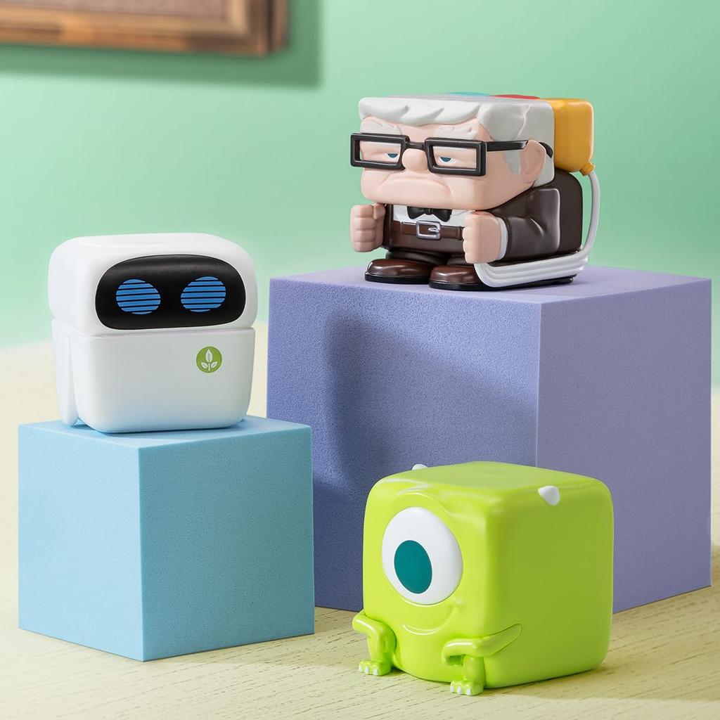 POP MART POP Series Pop Mart Gachapon Blind Box Figure Plastic Model Premium Toy Soft Vinyl Original Character Birthday Gift Disney/Pixar CUBE-2 [1
