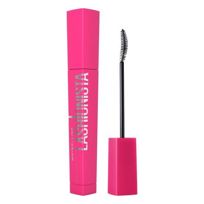 Maybelline MAYBELLINE смывается горячим Lashnista N смывается горячим сохраняет содержит волокна Тушь для ресниц, вода, 01, черный, основа, вода, длинные, локоны,