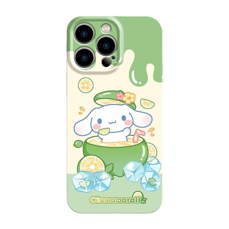 Чехол для мобильного телефона Yugui Dog Apple 16Promax iPhone15pro13XS мультяшный 12/14 противоударный полностью закрывающий и устойчивый к царапинам.