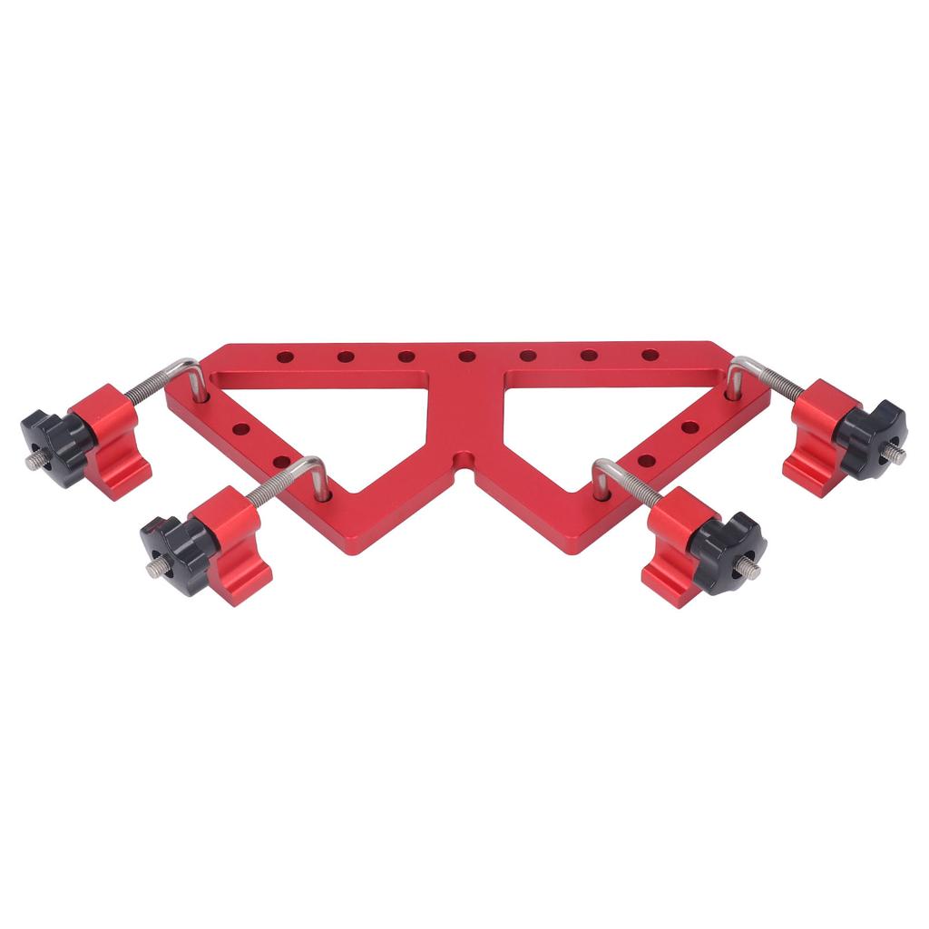 Adjustable Right Angle Positioning Clamp W Type Aluminum Alloy Woodworking Auxiliary Fixture