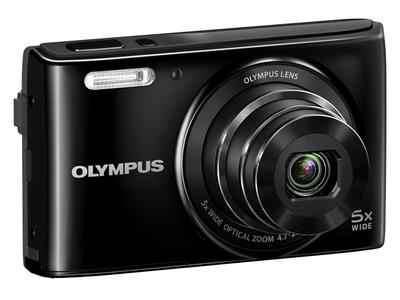 OLYMPUS Стилус 5X 26мм Широкий Оптический Зум Дюймовый ЖК-дисплей Черный от Olympus VG-180 16-Мегапикселей 2.7 -