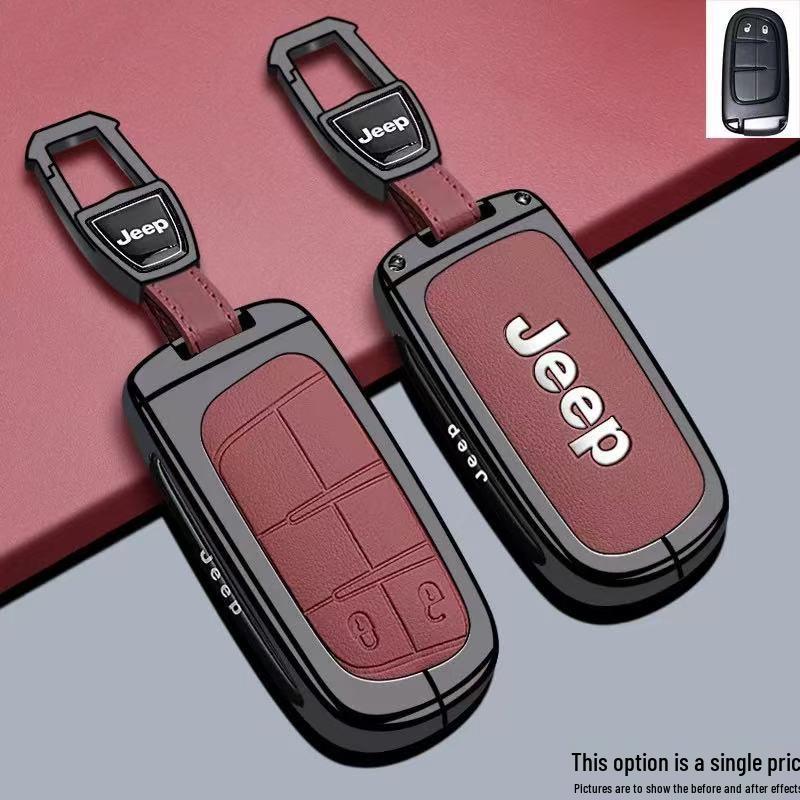 Чехол для ключа для Jeep Grand Cherokee, Compass, Patriot, Commander и Cherokee