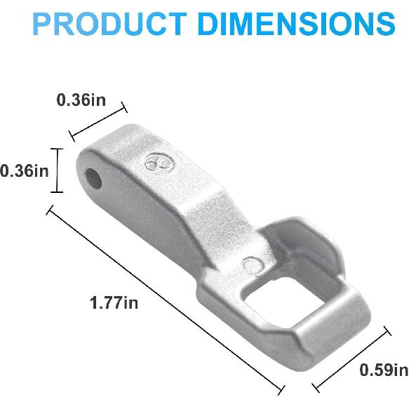 Совместимый замок дверцы стиральной машины MFG63099101 для LG Kenmore | Для WM3170CW, WM3670HVA, WM3050CW, WM3270CW, WM3700HVA, WM3770HWA. Исправляет дверь не