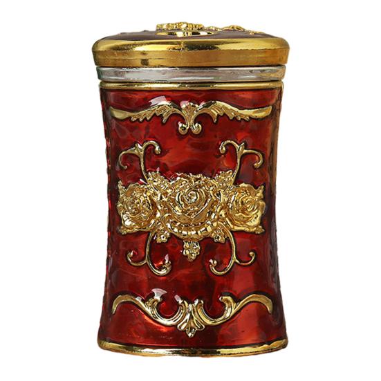 Коробка для зубочисток в европейском стиле, большая емкость, пластиковый роскошный органайзер для зубочисток, настольный декор для дома