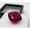 Mozambique Red Ruby Cushion Cut 10-11 Ct Stunning Certified Loose Gemstone