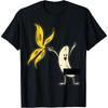 Banana Striptease Censored Naked Funny Adult T-Shirt