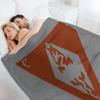 Плед с эмблемой Морровинда, туристические пледы для малышей, флисовая ткань, роскошные дизайнерские пледы