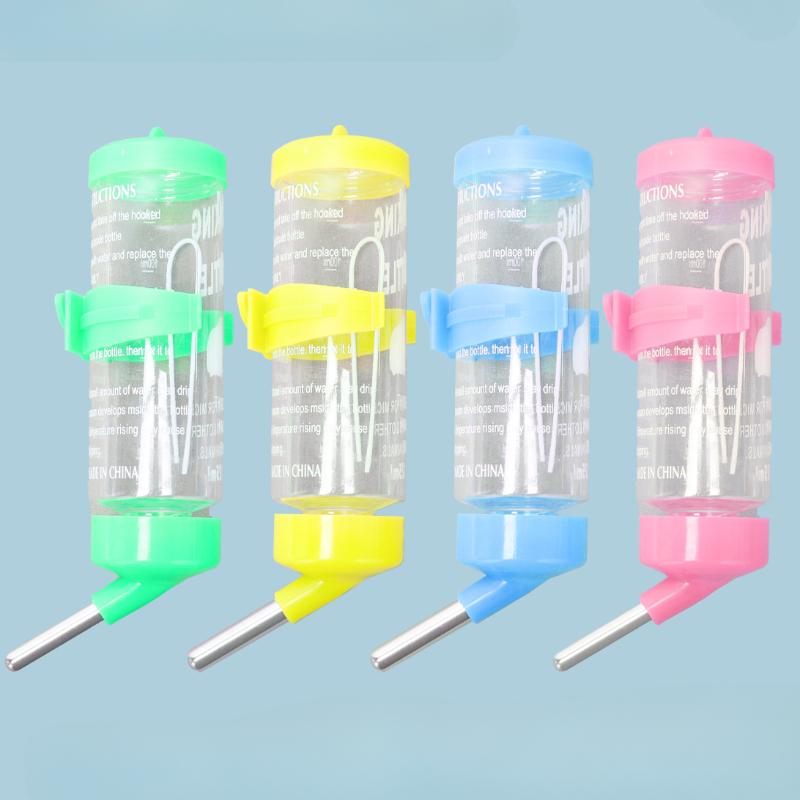 Бутылка для питья воды для хомяков, пластиковая бутылка для кормления крыс, клетка для кормушки, подвесная бутылка для воды, фонтан для питья домашних животных