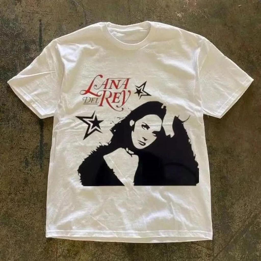 Футболка Lana Del Rey, Хлопковая футболка с коротким рукавом, Размеры от S до 5XL L065
