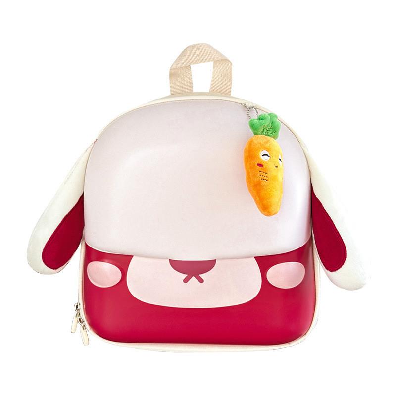 Adorable Cartoon Bunny Kids Backpack Lightweight Oxford Cloth For Boys Girls And