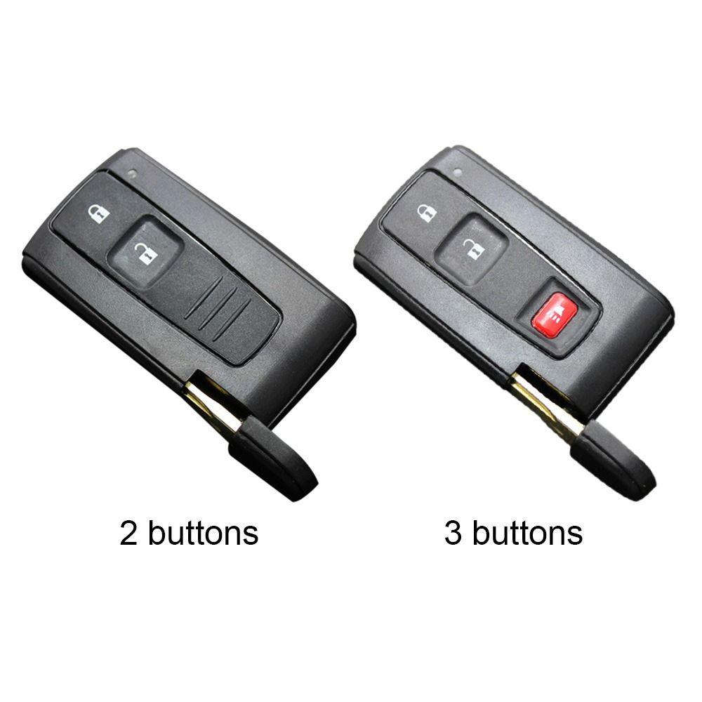 Uncut Blade Folding 2/3 Buttons Car Key Shell Car Key Cover Remote Smart Key Case Automotive Key