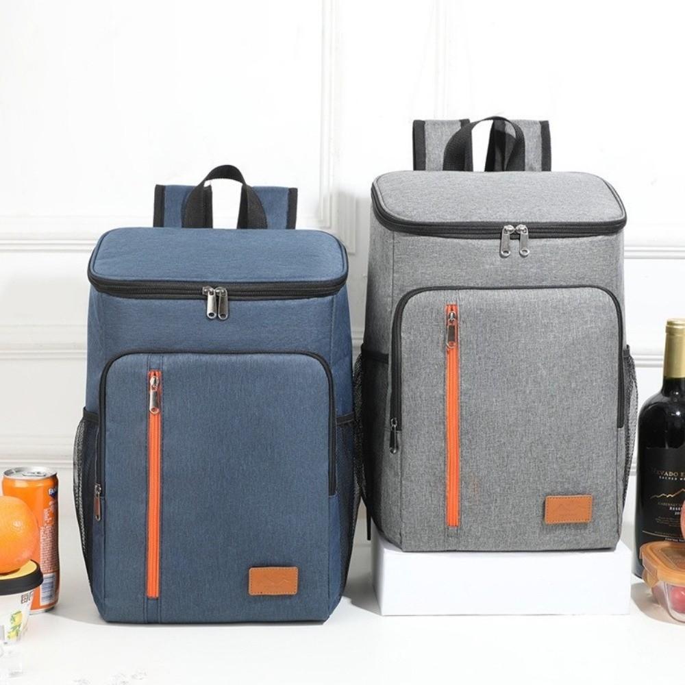 Oxford Insulated Backpack Insulated Large Capacity Cooler Bag Portable Thermal Lunch Bag Picnic