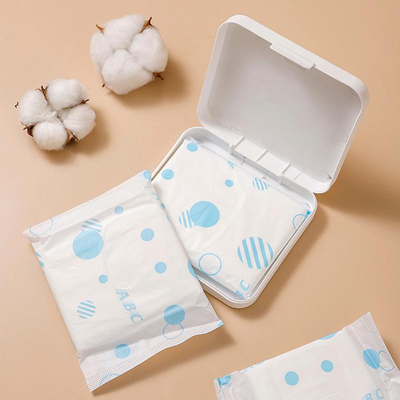 Женская коробка для хранения гигиенических прокладок и тампонов, портативная, водонепроницаемая, пыленепроницаемая, органайзер, простая коробка для гигиенических прокладок с рисунком