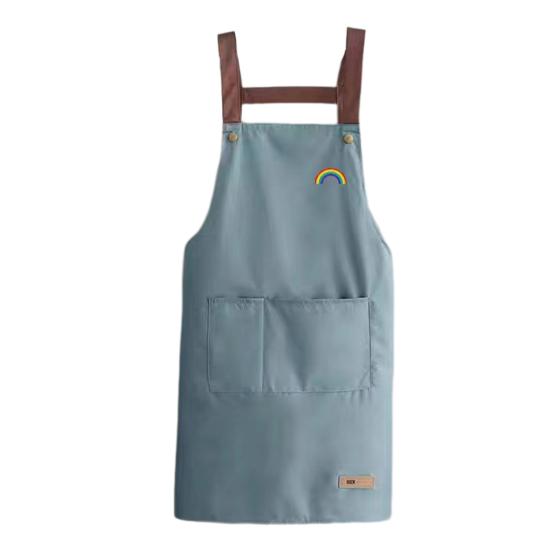 Практичный прочный широкоприменимый печатный фартук из ПВХ на кухне для приготовления пищи в саду