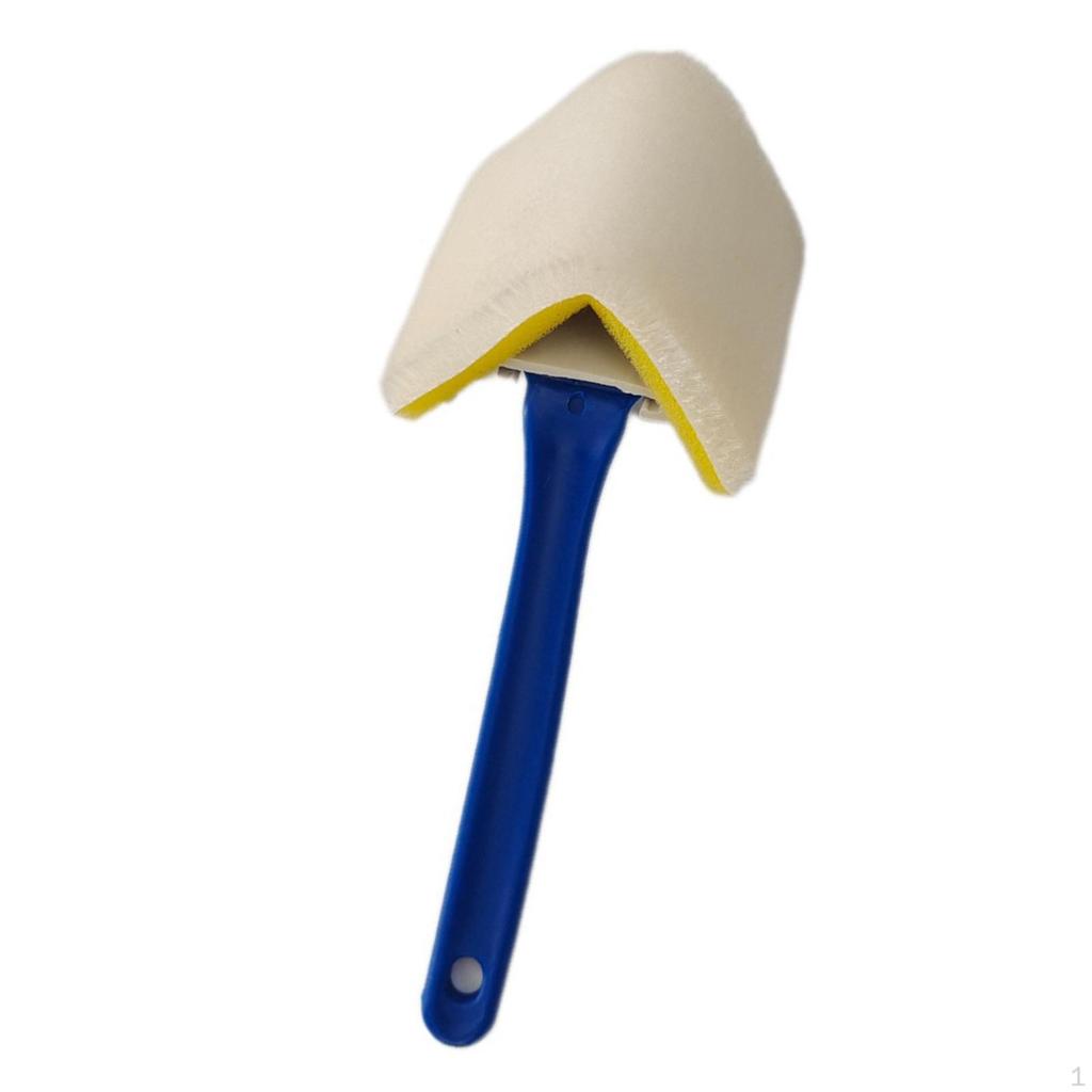 1-дюймовая нейлоновая угловая кисть для покраски для ремонта и DIY. Многоцелевая губка-подушечка