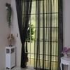 1 PCS  Color Tulle Door Window Curtain Drape Panel Sheer Scarf Valances