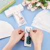 100pcs Keychain Display Paper Cards with 100pcs Self-Sealing Transparent Bags, For Keychains And Pendants -Jewelry Making Display & Packaging Supplies